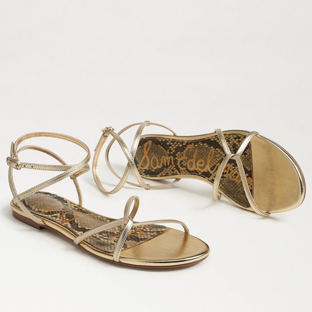 Ellina Strappy Flat Sandal - Image 7
