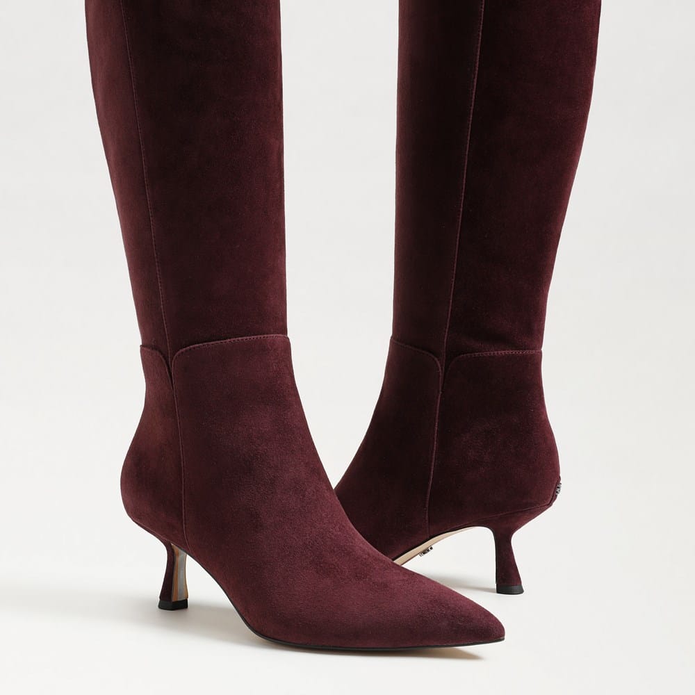 Taylin Wide Calf Pointed Toe Knee High Boot - Image 7