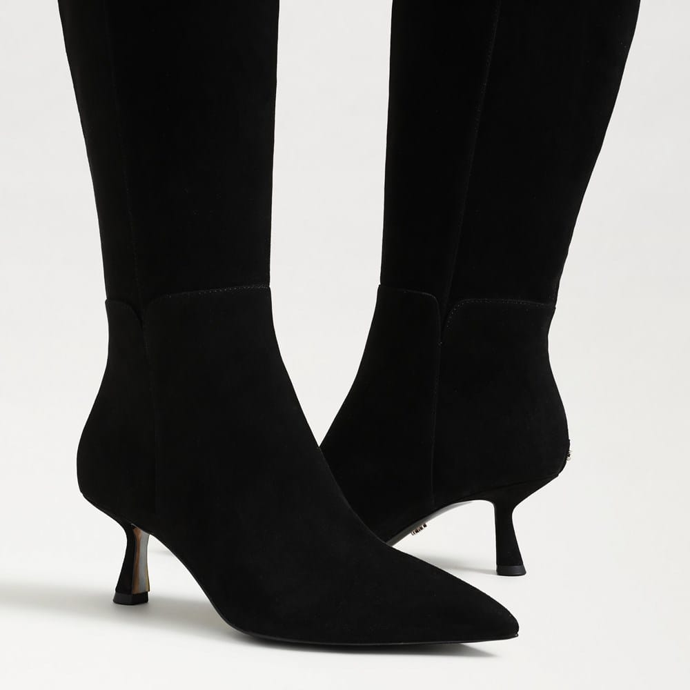 Taylin Wide Calf Pointed Toe Knee High Boot - Image 7