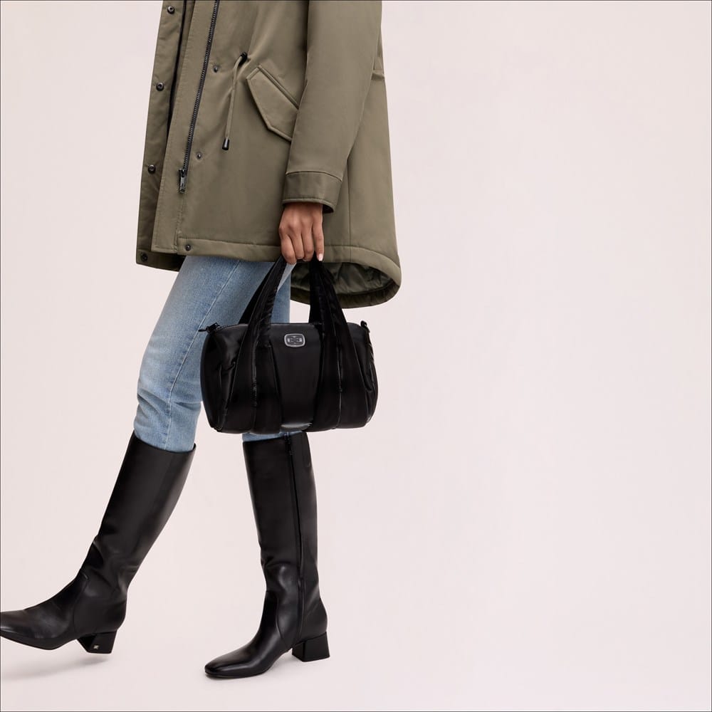 Trissa Nylon Barrel Bag - Image 2