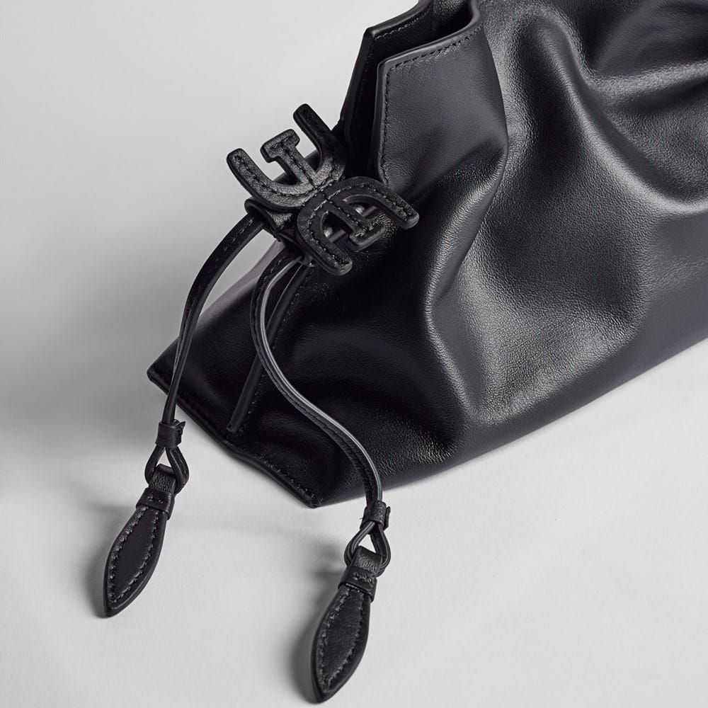 Poppy Oversized Drawstring Clutch - Image 3
