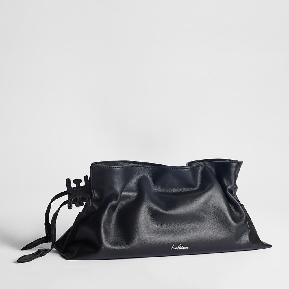 Poppy Oversized Drawstring Clutch - Image 2