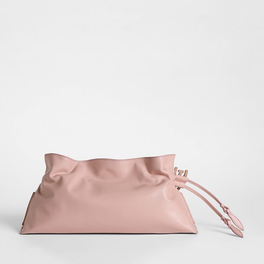 Poppy Oversized Drawstring Clutch - Image 4