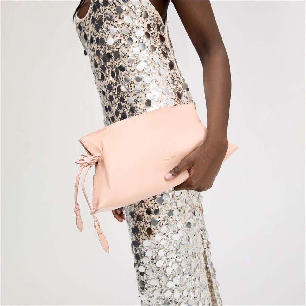 Poppy Oversized Drawstring Clutch - Image 6