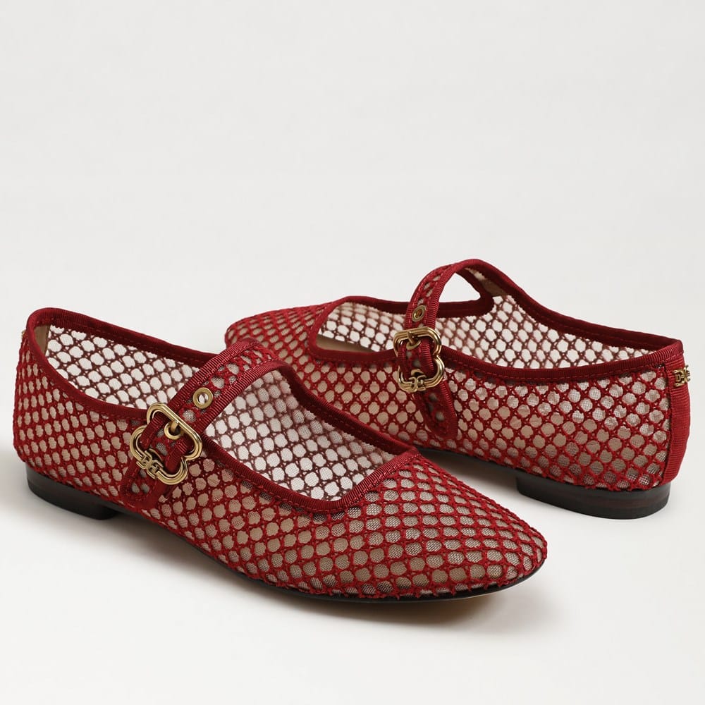 Michaela Mesh Mary Jane Flat - Image 7