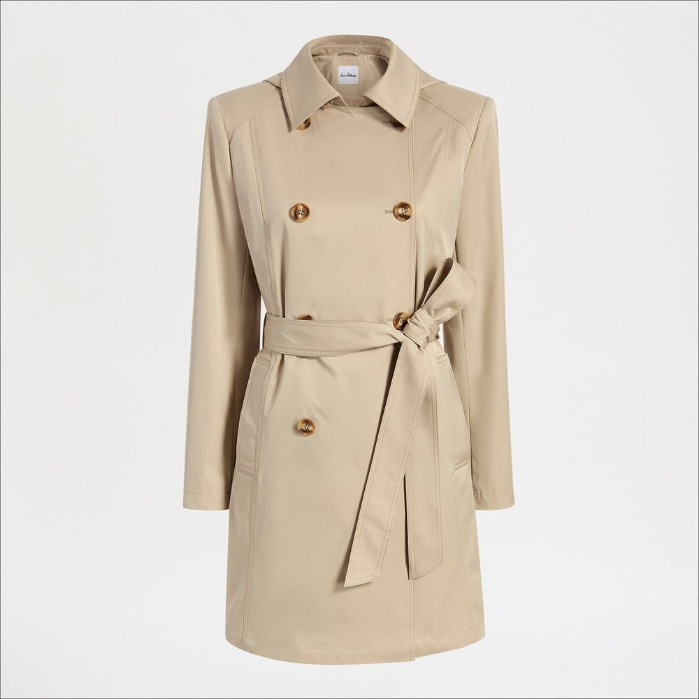 Double Breasted Trench Coat - Image 5