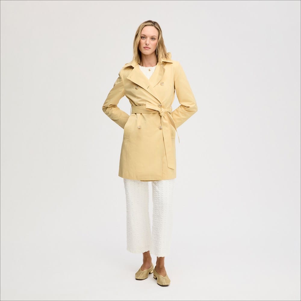 Double Breasted Trench Coat