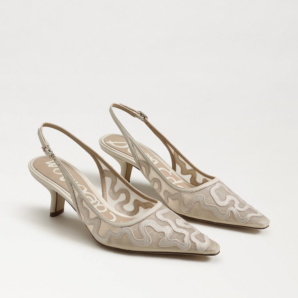 Bianka Mesh Slingback Pump