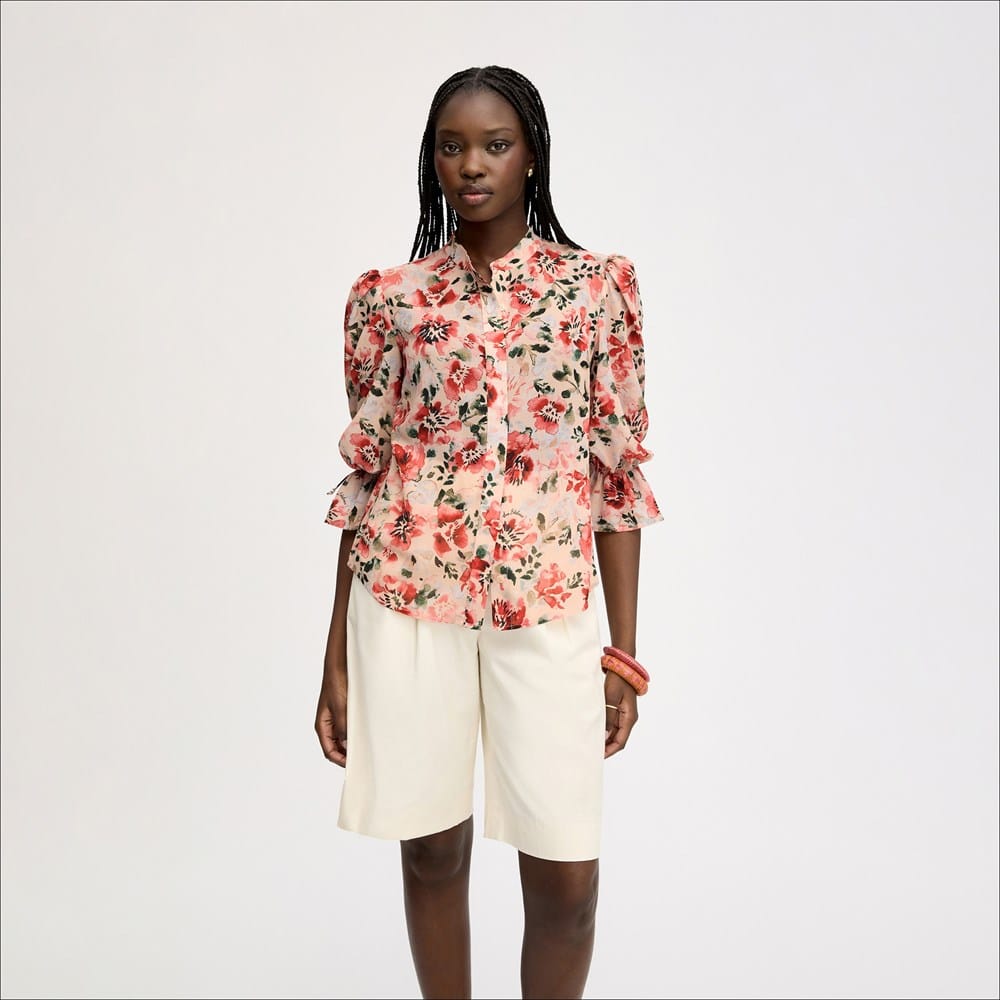 Blouson Sleeve Shirt - Image 2