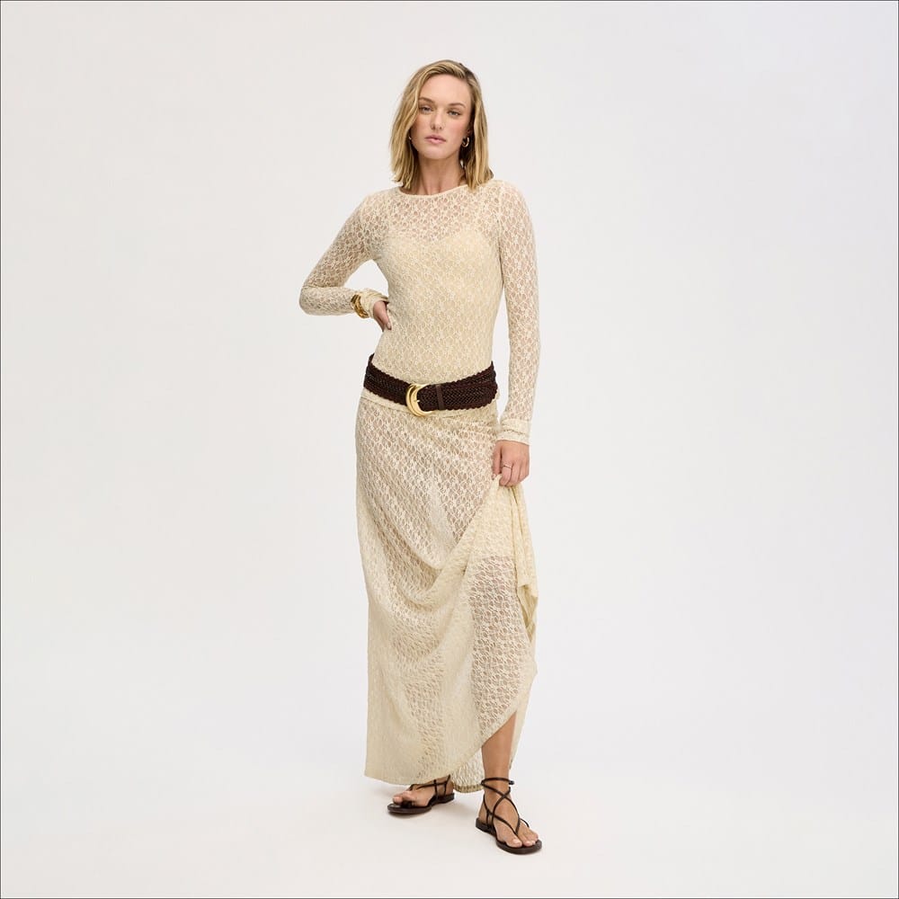 Knitted Lace Skirt