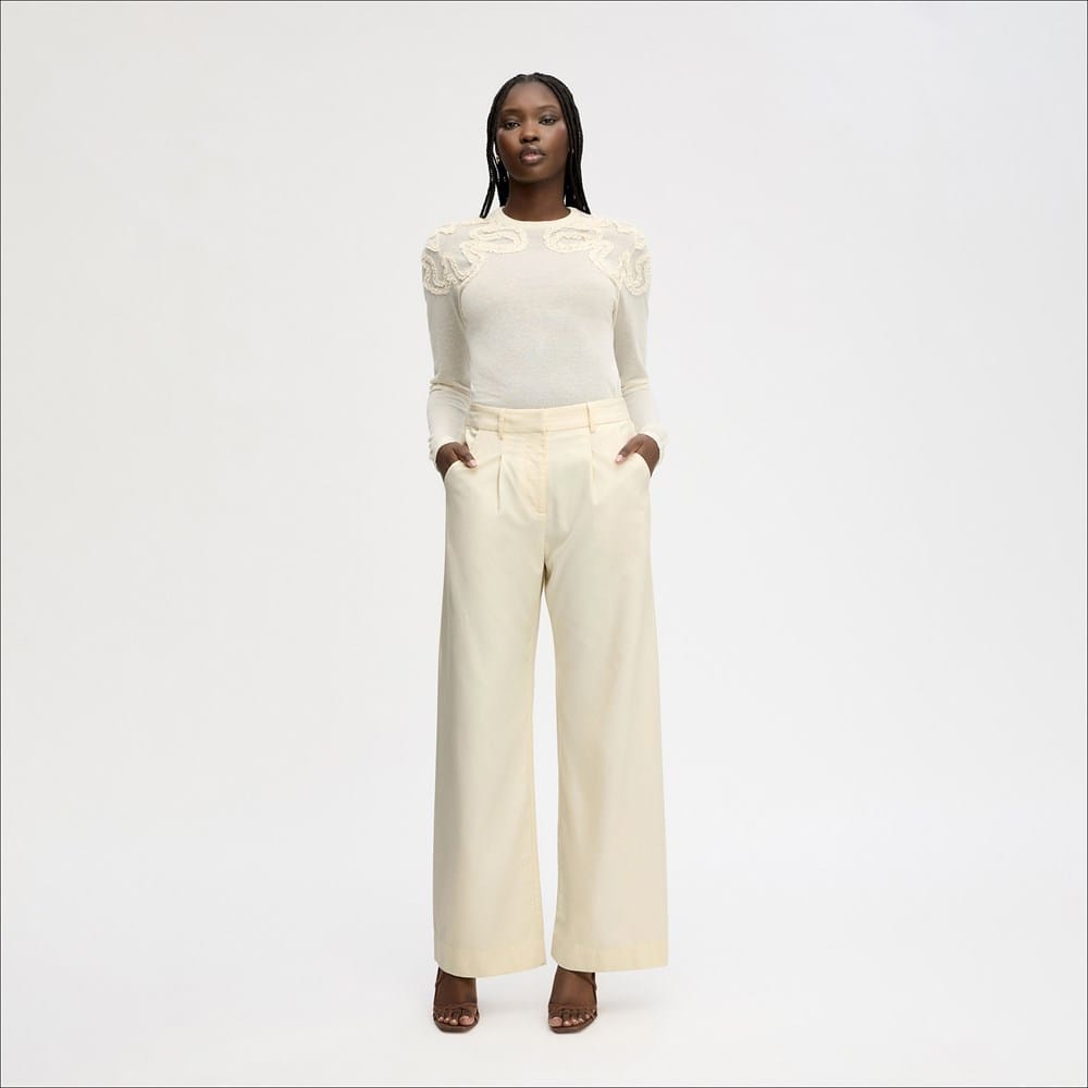 Pleated Relaxed Pant