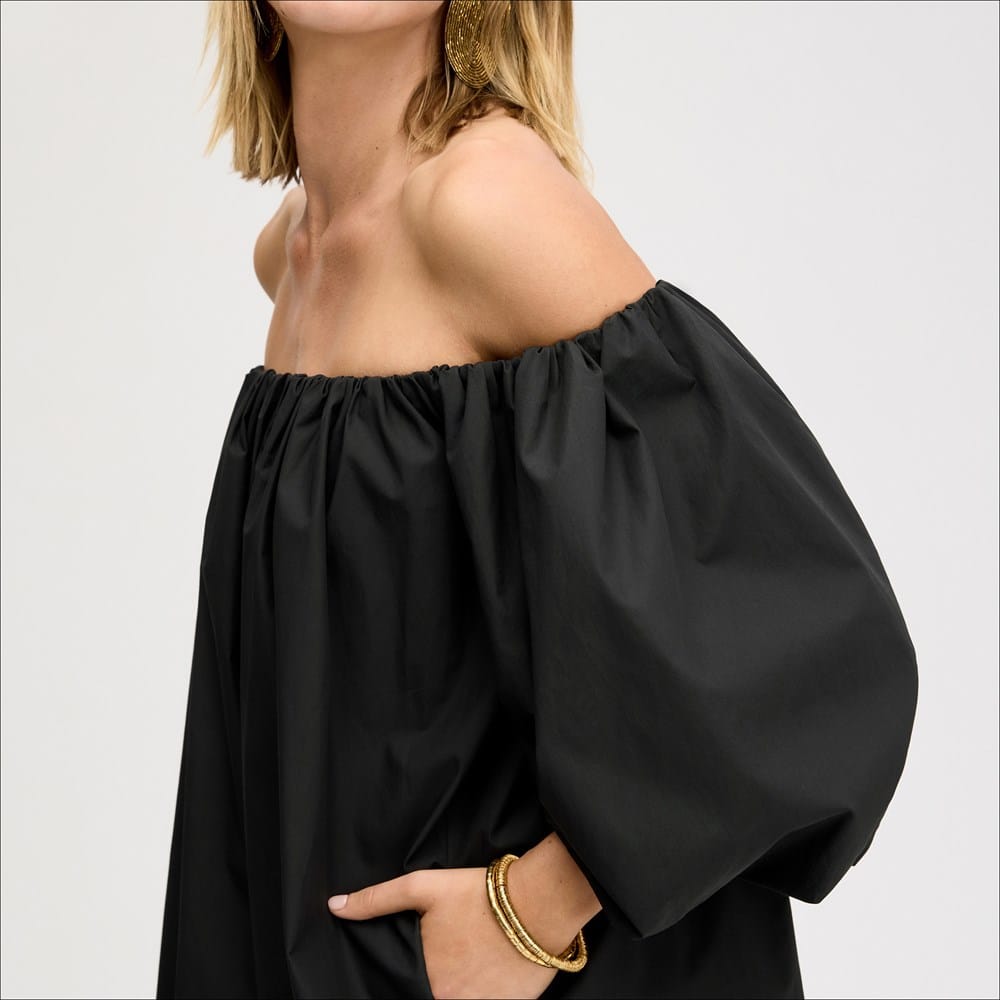 Bubble Sleeve Mini Dress - Image 6
