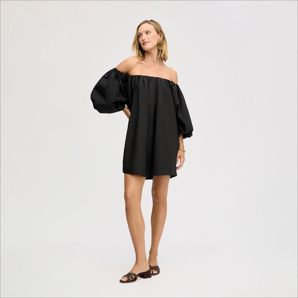 Bubble Sleeve Mini Dress - Image 2
