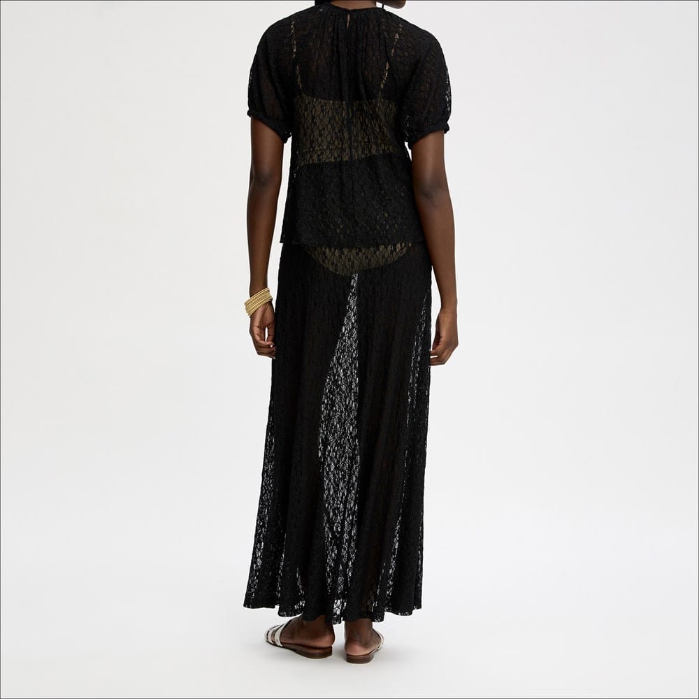 Knitted Lace Skirt - Image 4