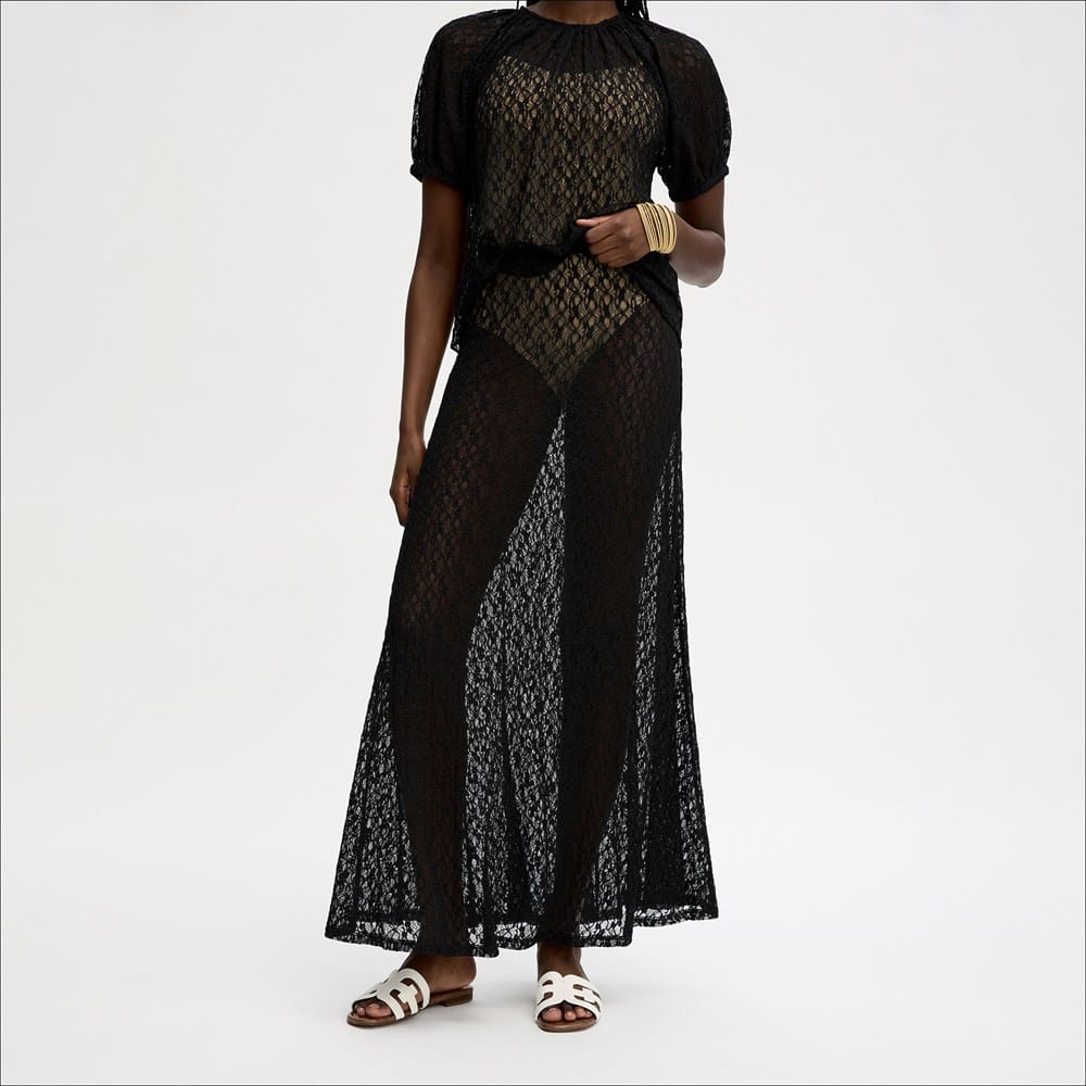 Knitted Lace Skirt - Image 2