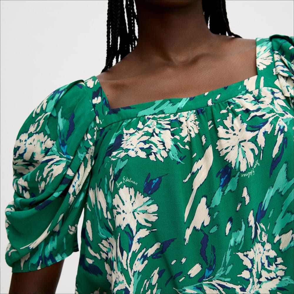 Square Neck Short Sleeve Top - Image 6