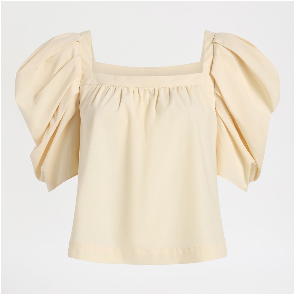 Square Neck Short Sleeve Top - Image 3