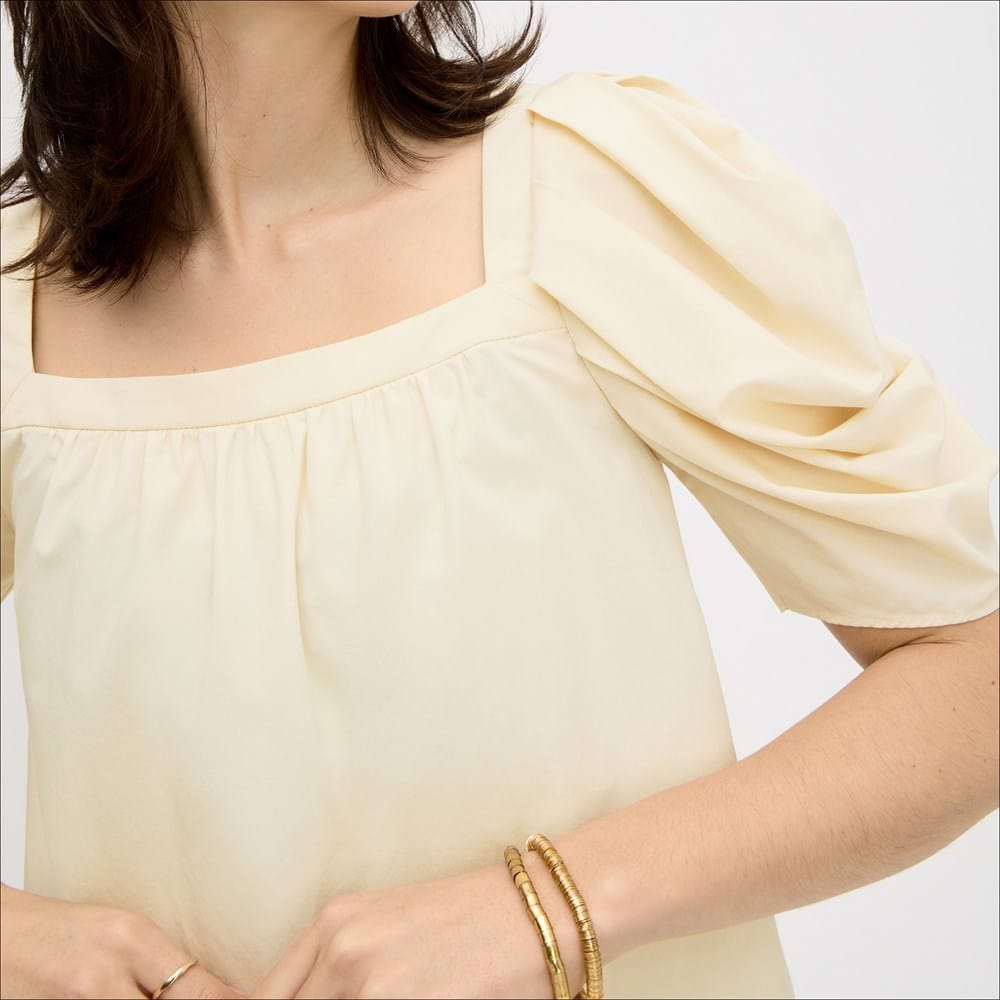Square Neck Short Sleeve Top - Image 4