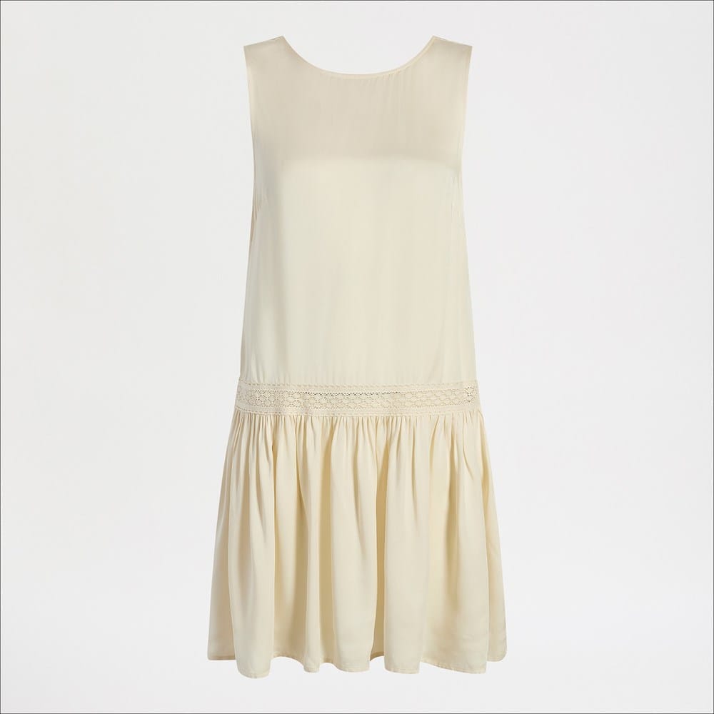 V Back Mini Tiered Dress - Image 5