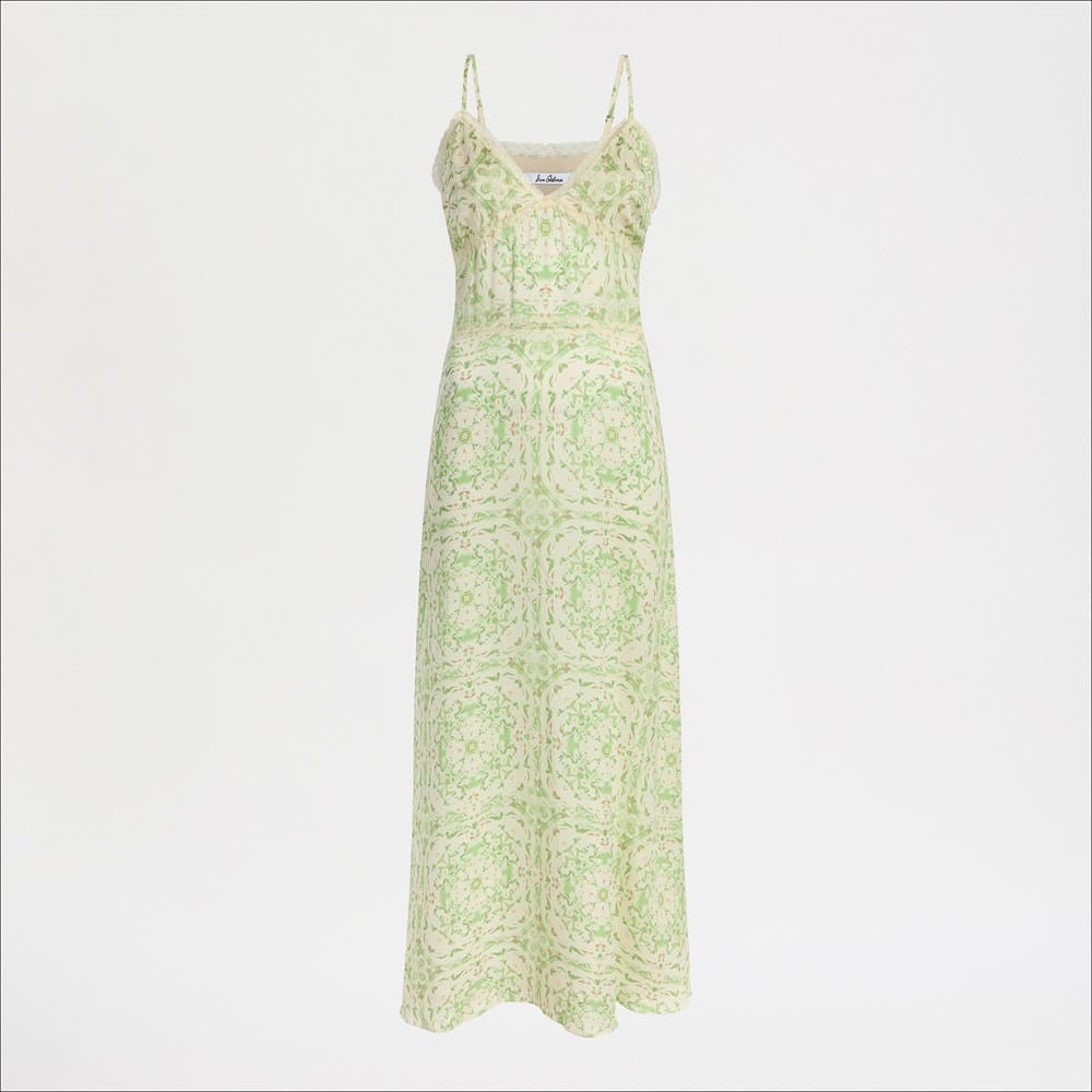 Lace Trim Slip Maxi Dress - Image 5
