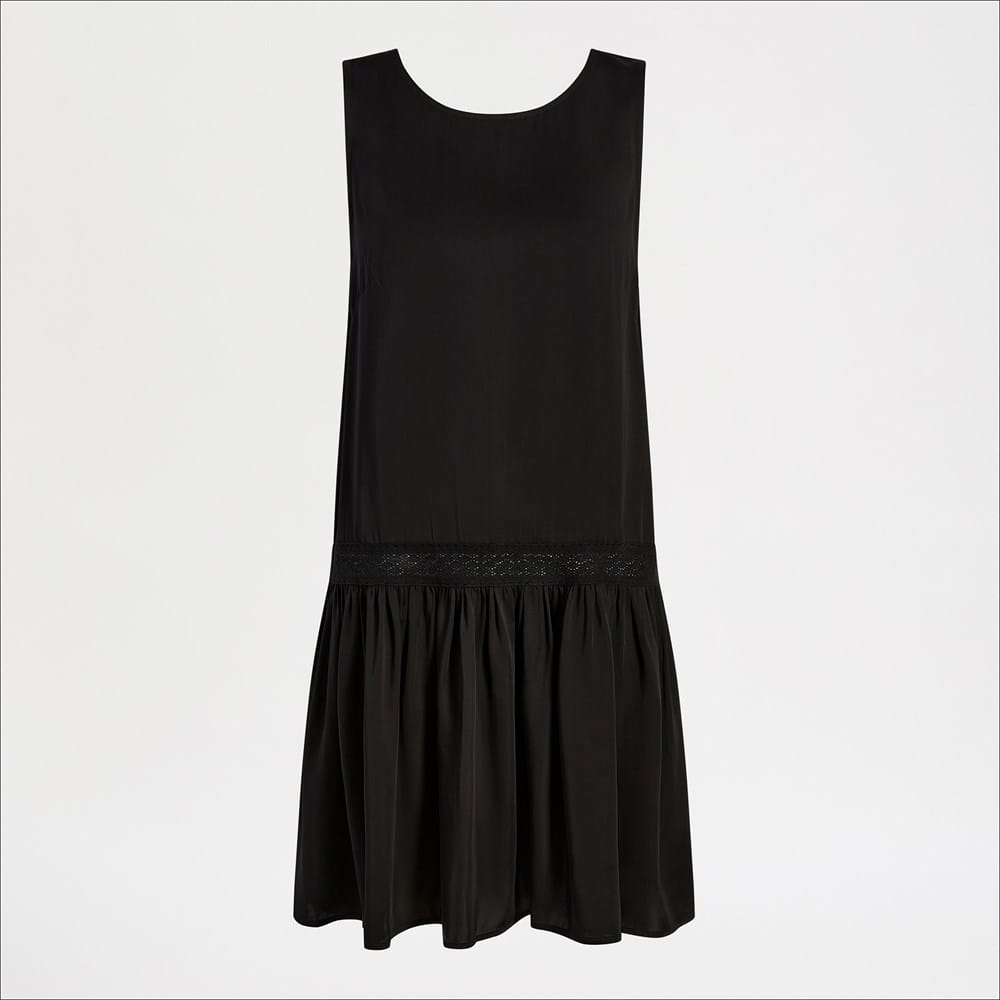 V Back Mini Tiered Dress - Image 5