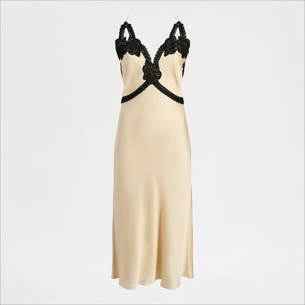 Lace Trim Cami Dress - Image 5