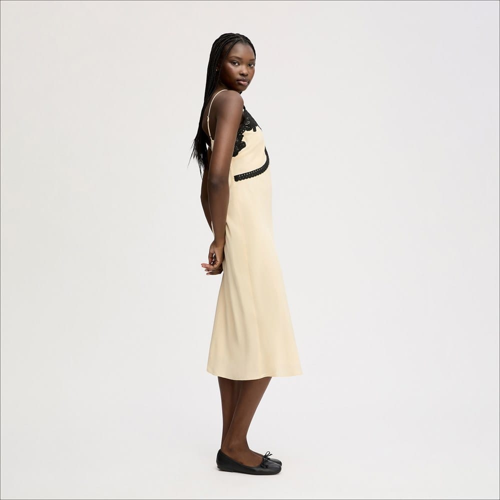 Lace Trim Cami Dress - Image 3
