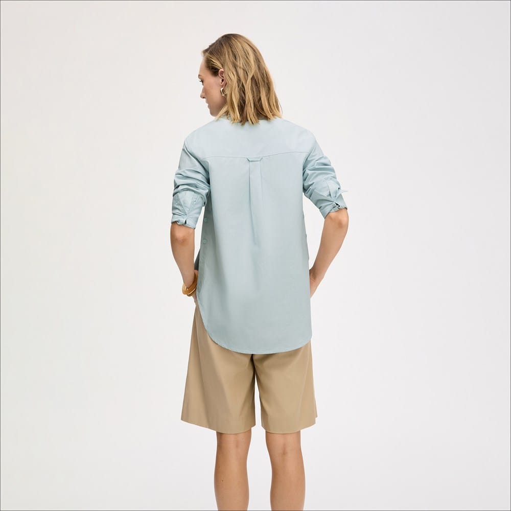 Long Sleeve Shirt with Placket - Image 4