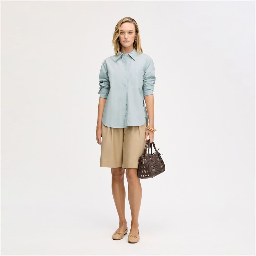 Long Sleeve Shirt with Placket