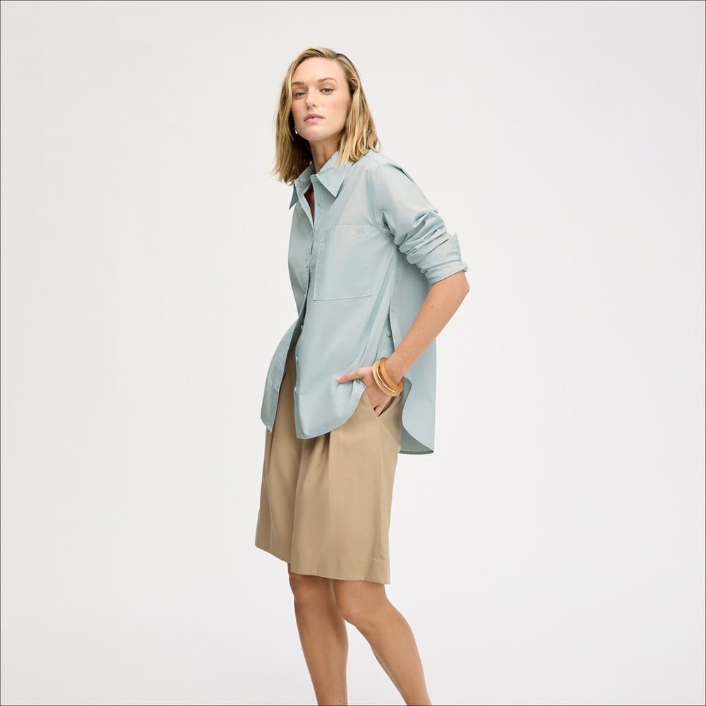 Long Sleeve Shirt with Placket - Image 2
