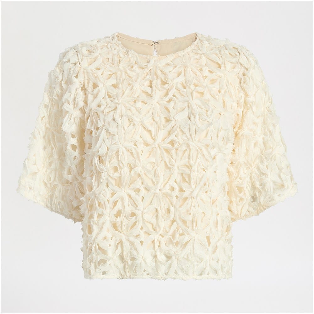 Soutache Short Sleeve Top - Image 5