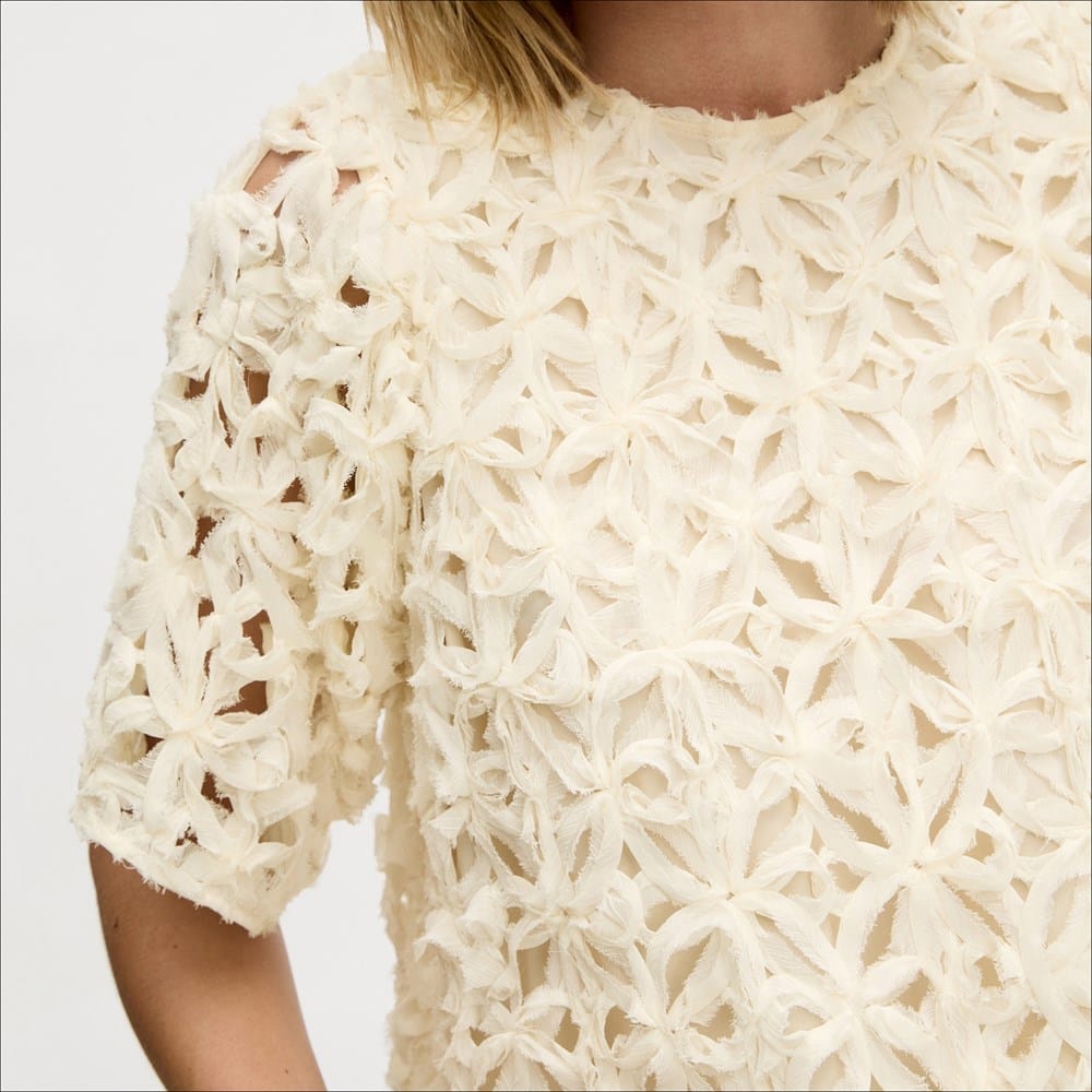 Soutache Short Sleeve Top - Image 6