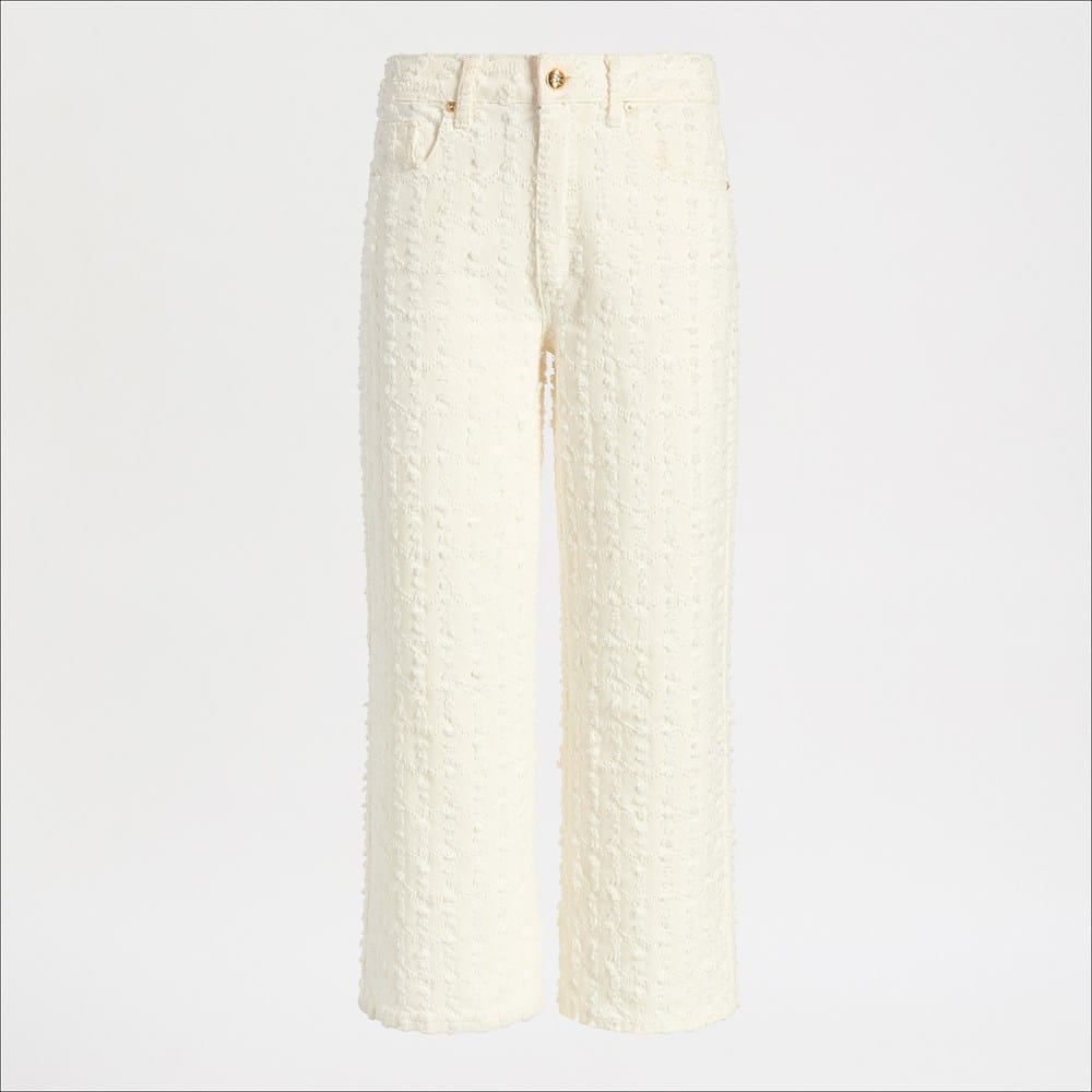 Laser Fray Wide Leg Jean - Image 5