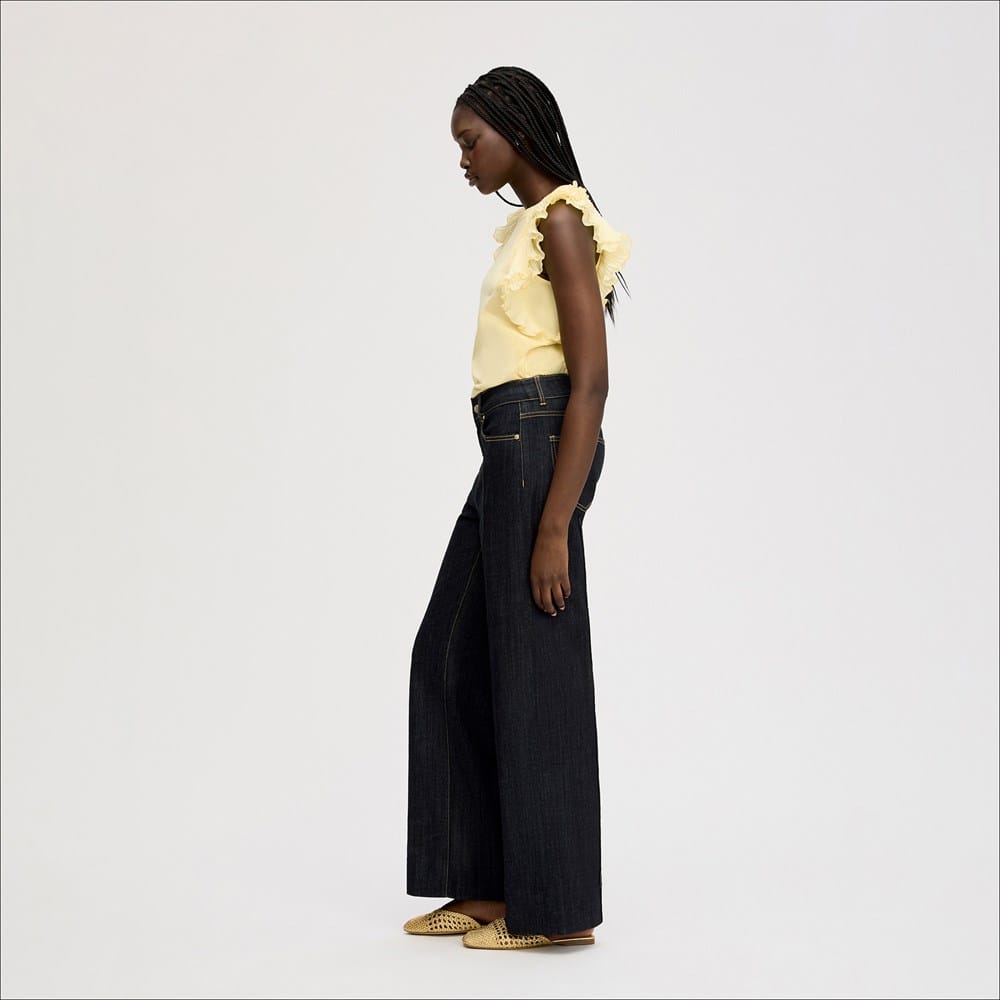 Pintuck Trouser Jean - Image 2