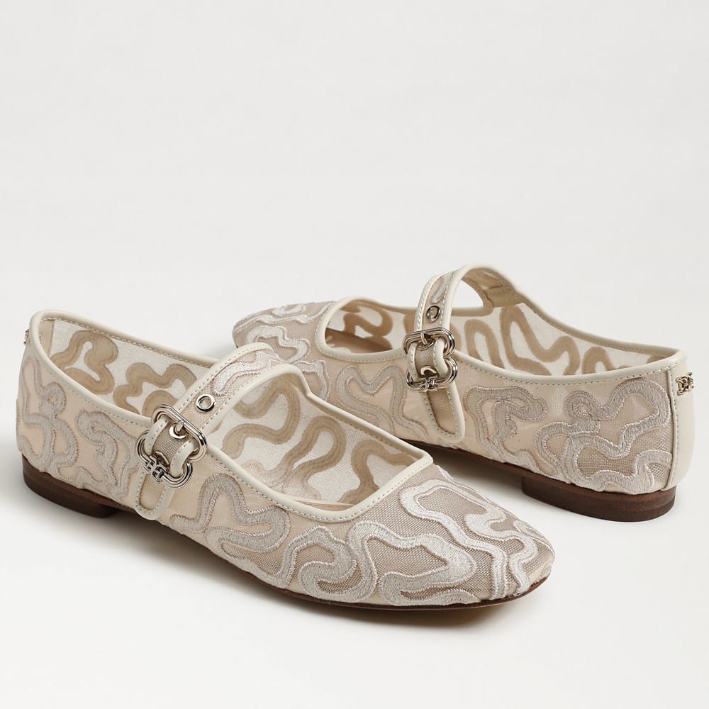 Michaela Mesh Mary Jane Flat - Image 7