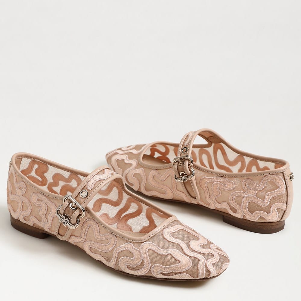 Michaela Mesh Mary Jane Flat - Image 7