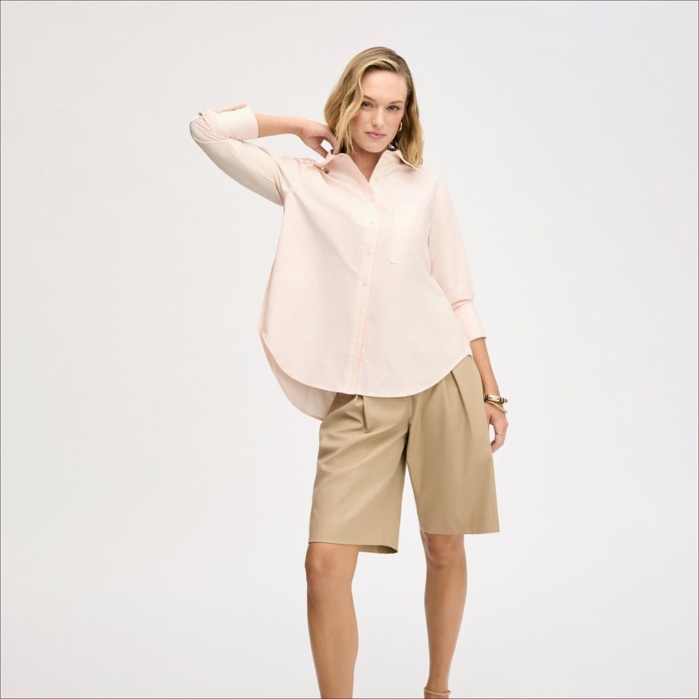 Long Sleeve Shirt with Placket - Image 3