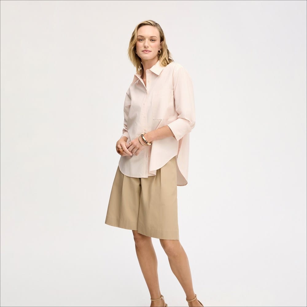 Long Sleeve Shirt with Placket - Image 2