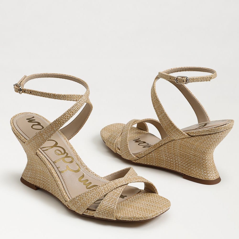 Davi Ankle Strap Wedge Sandal - Image 7
