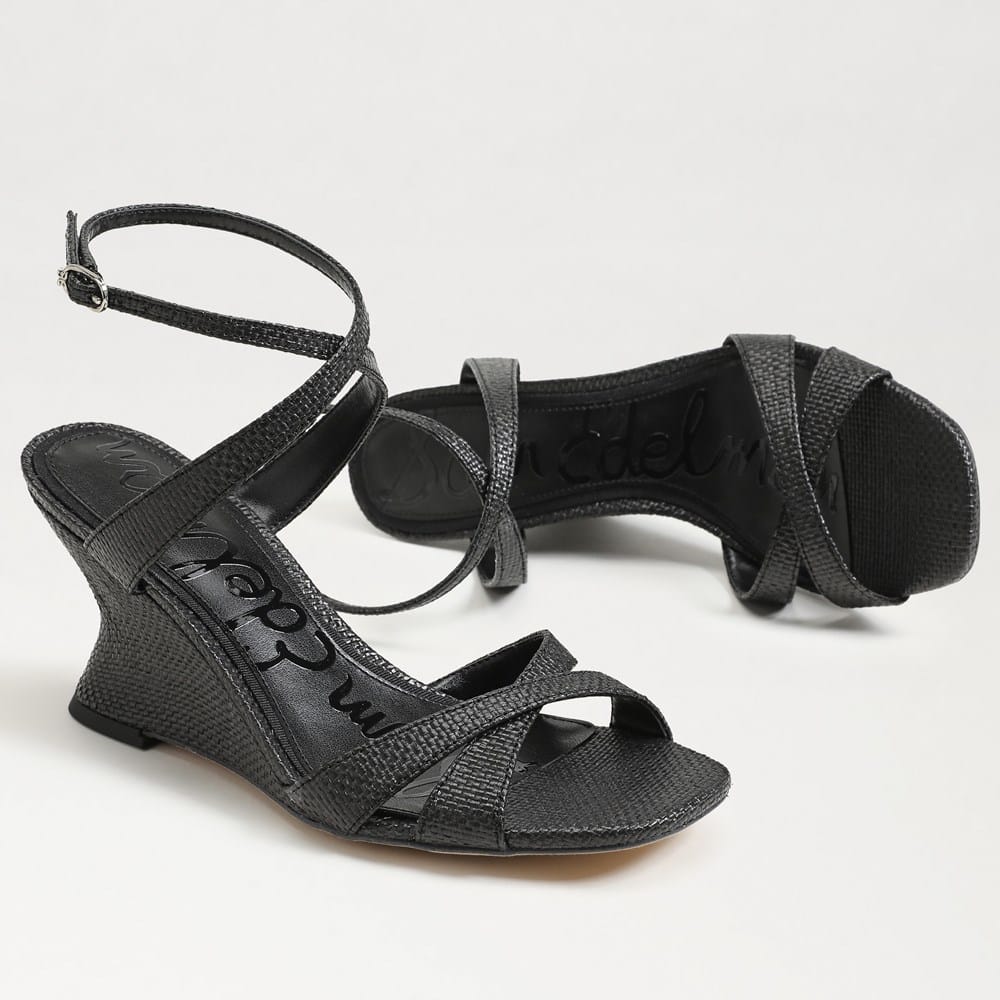 Davi Ankle Strap Wedge Sandal - Image 7