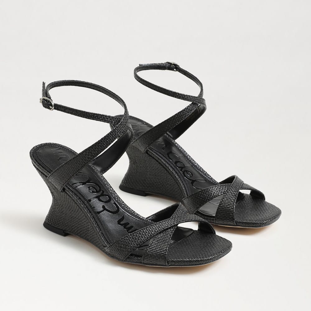 Davi Ankle Strap Wedge Sandal
