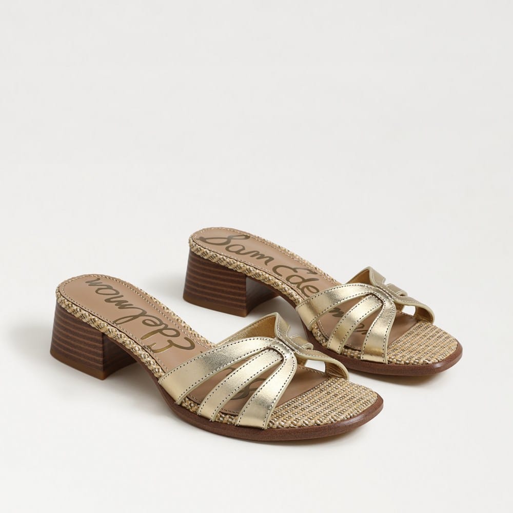 Farrin Block Heel Slide Sandal
