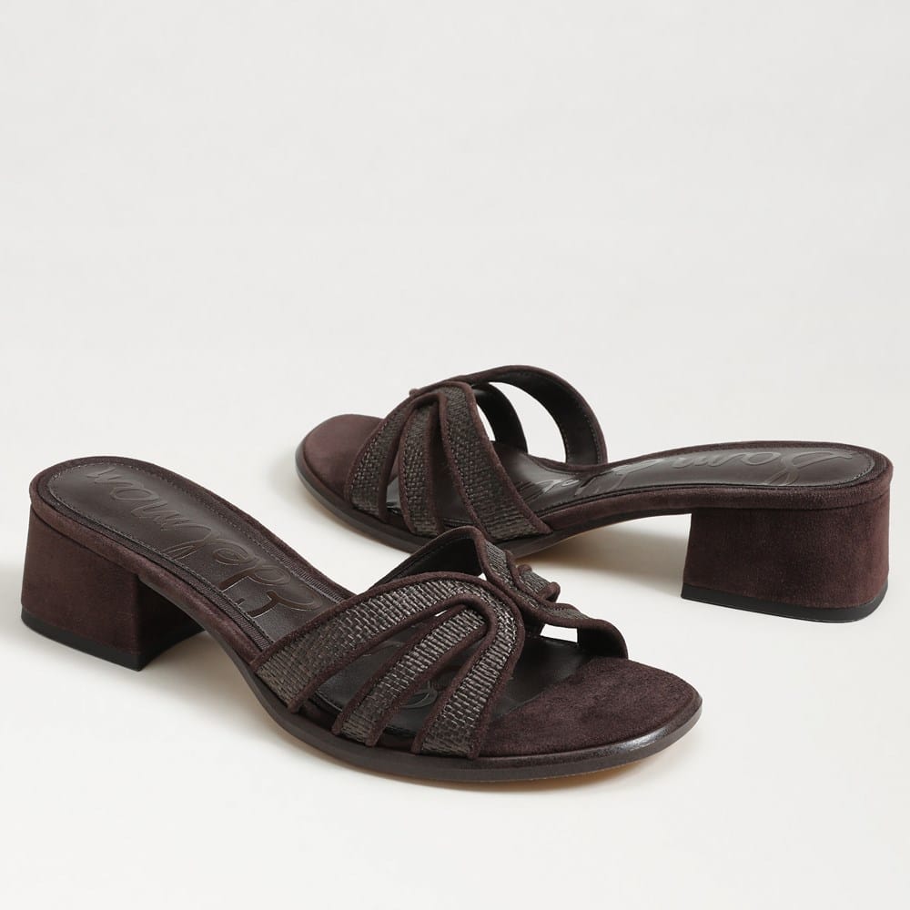Farrin Block Heel Slide Sandal - Image 7