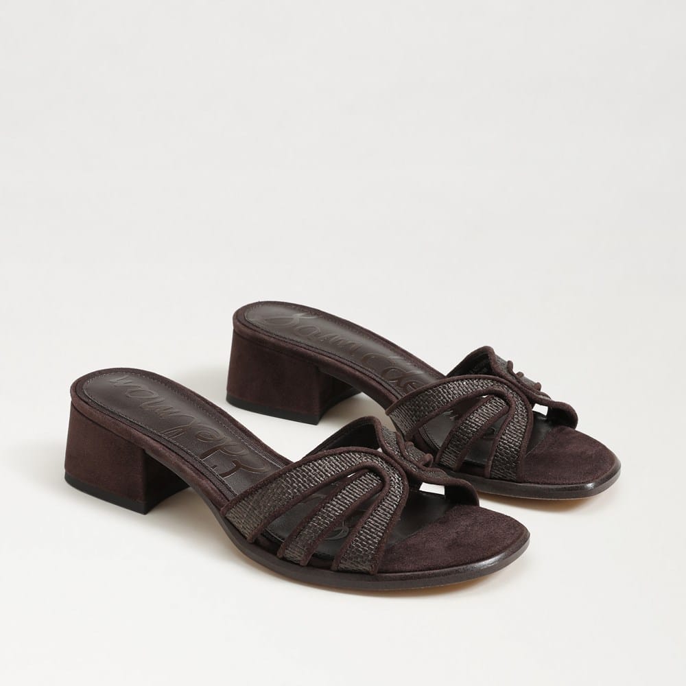 Farrin Block Heel Slide Sandal