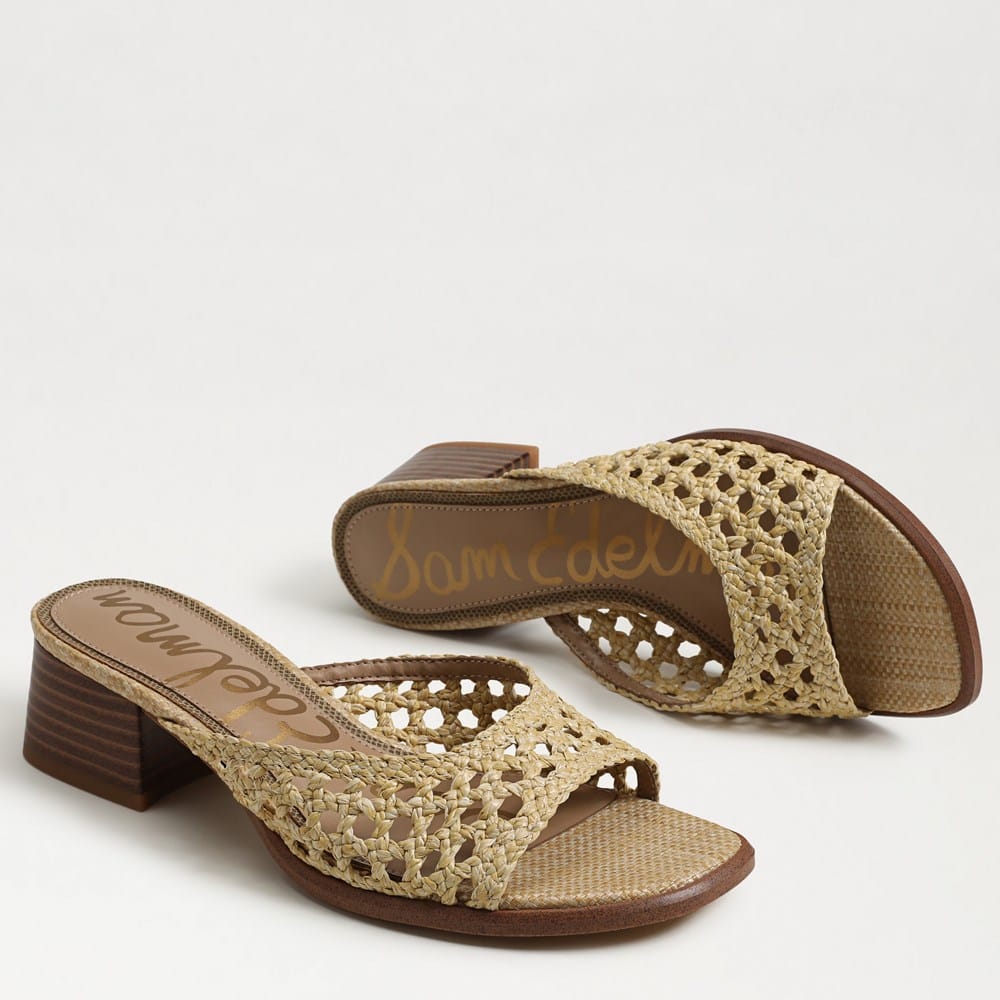 Fynn Block Heel Mule Sandal - Image 7