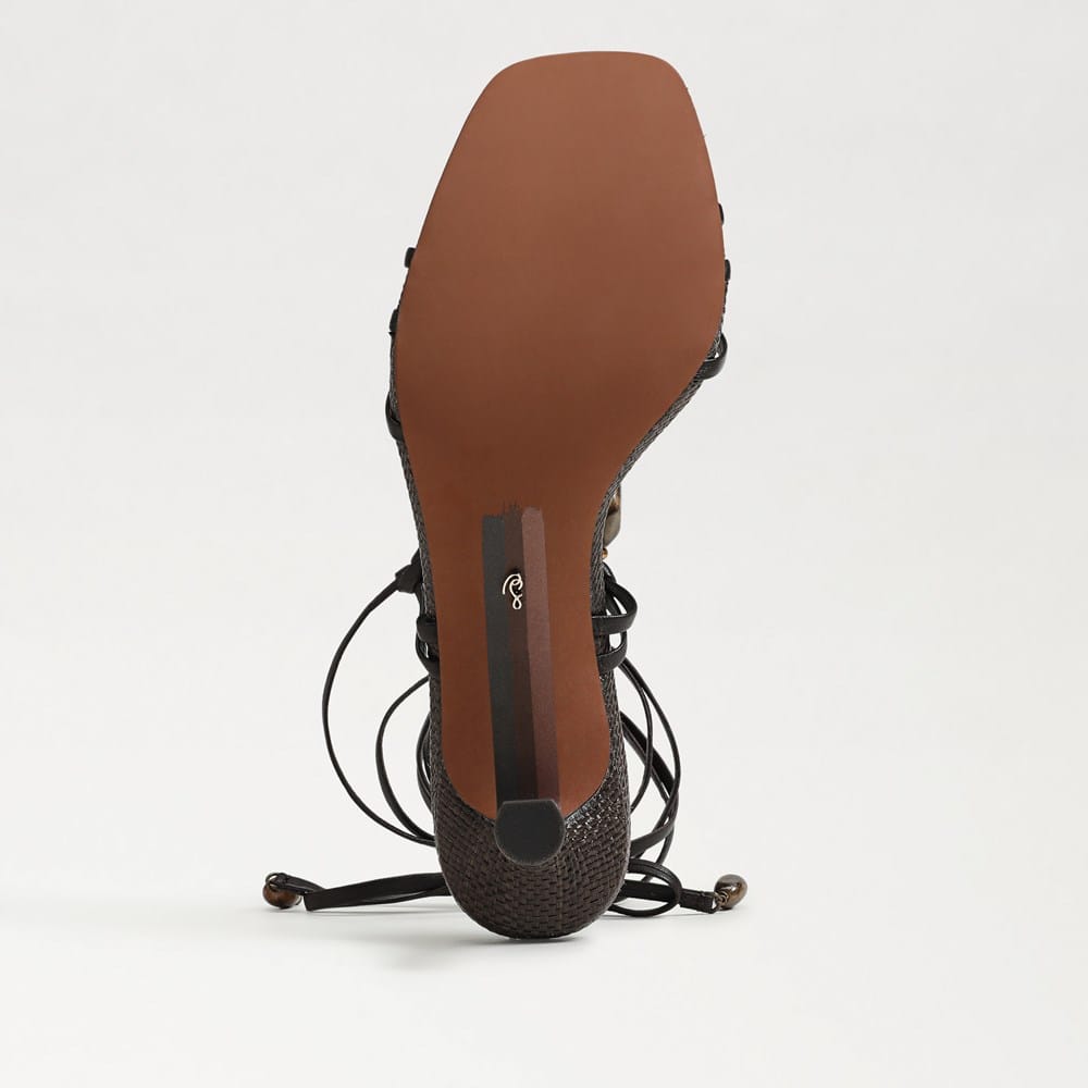 Paloma Kitten Heel Wrap Sandal - Image 6