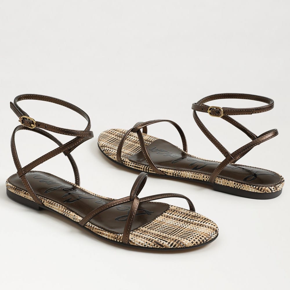 Ellina Strappy Flat Sandal - Image 7