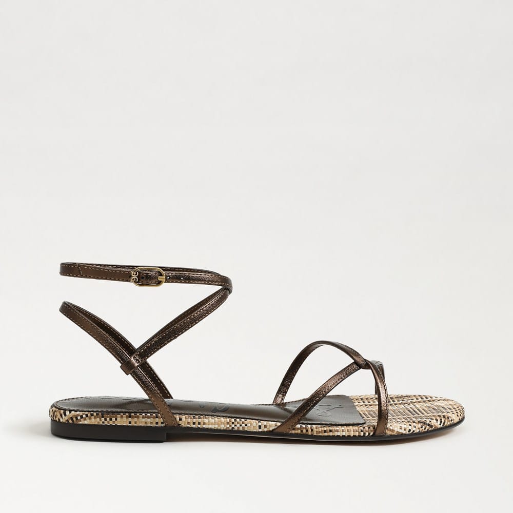 Ellina Strappy Flat Sandal - Image 2