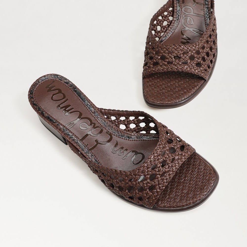 Fynn Block Heel Mule Sandal - Image 7