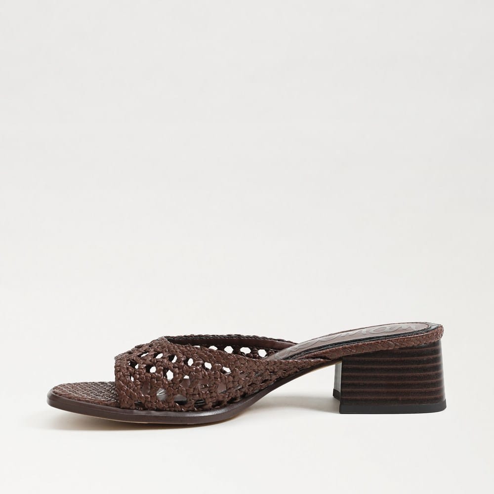 Fynn Block Heel Mule Sandal - Image 4